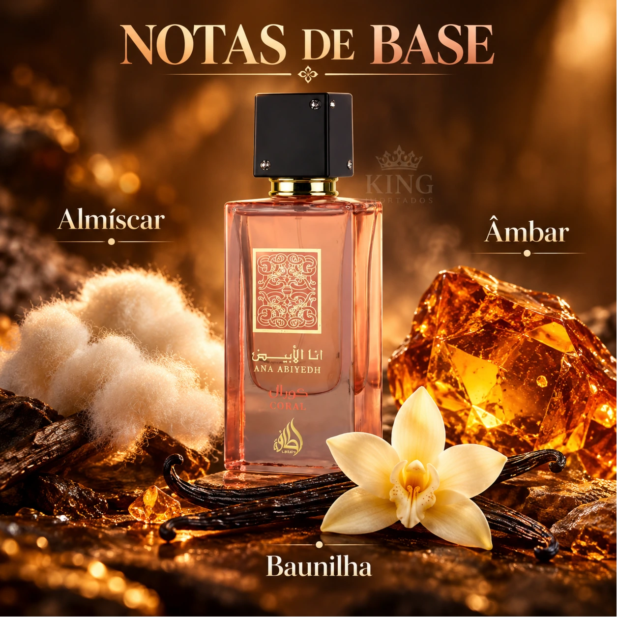 Ana Abiyedh Coral Lattafa EDP Feminino