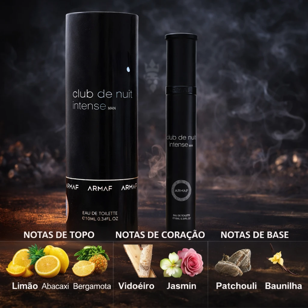 (MINIATURA) Club de Nuit intense Armaf EDT Masculino