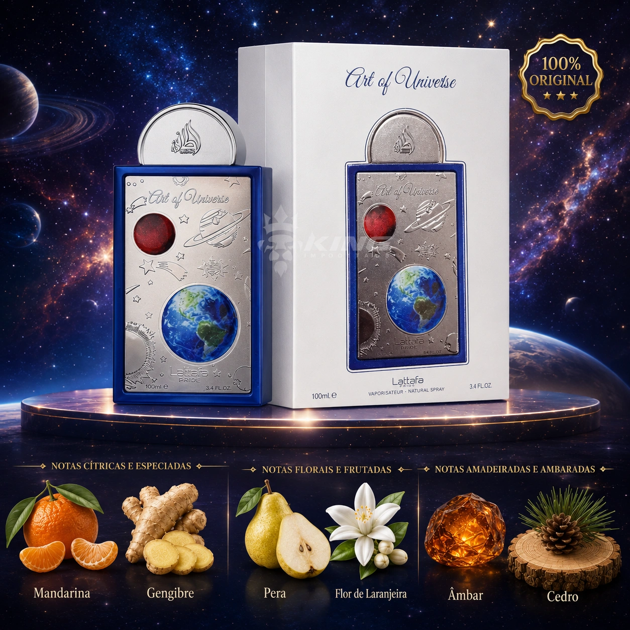 (MINIATURA) Art of Universe Lattafa EDP Unissex