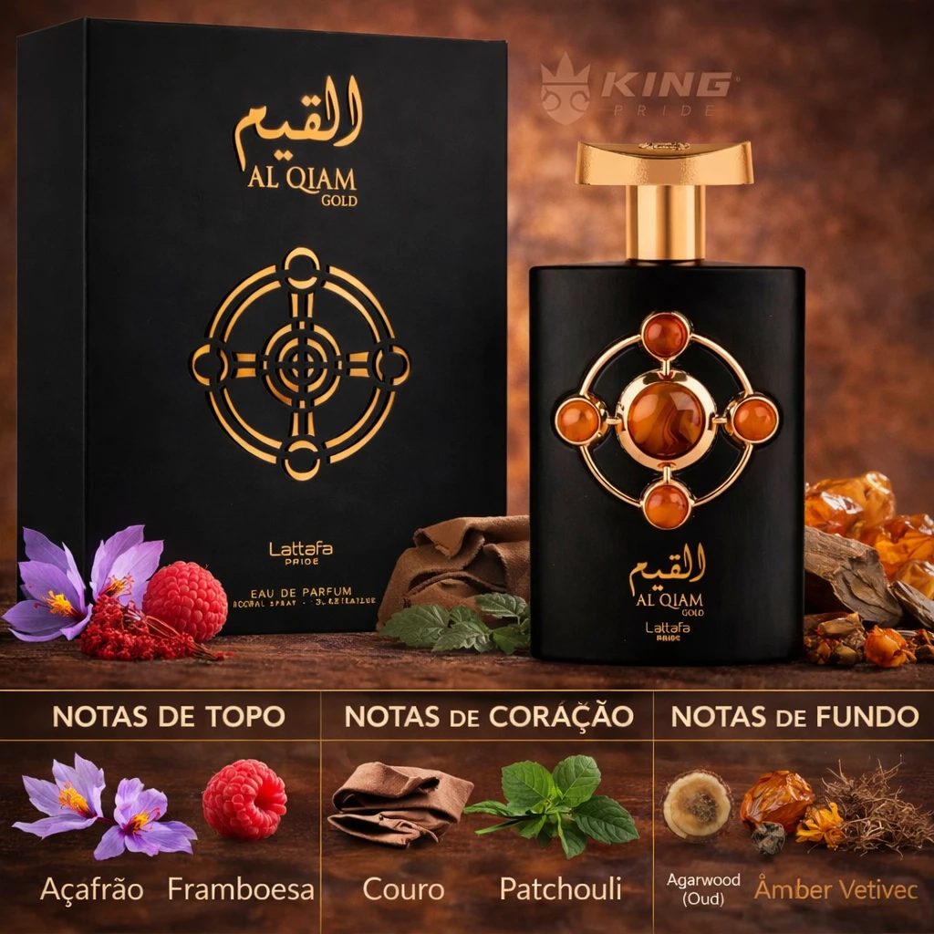 (MINIATURA) Al Qiam Gold Lattafa EDP Unissex