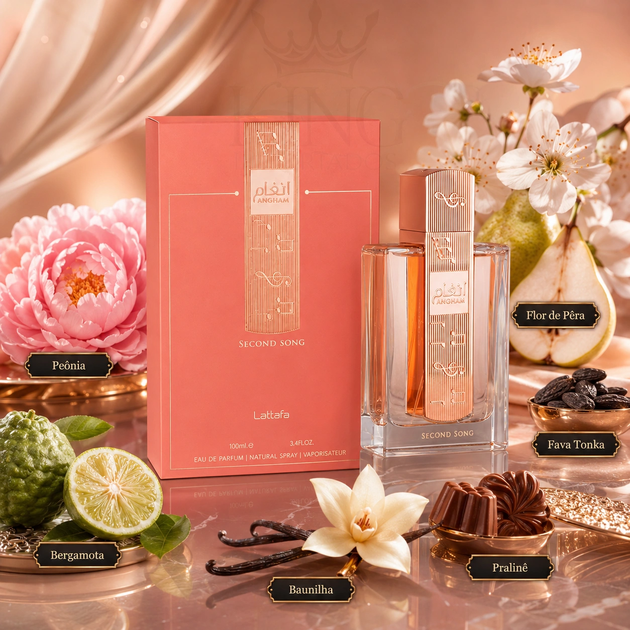 Angham Second Lattafa EDP Feminino