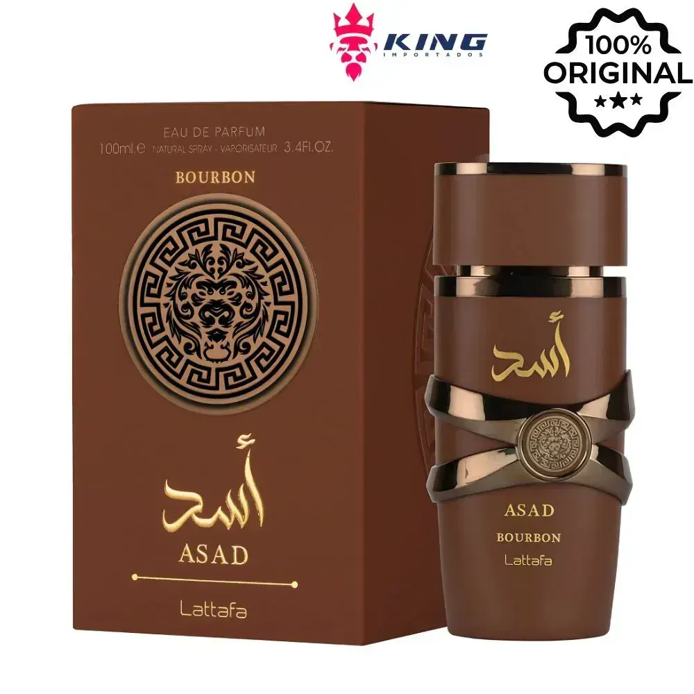 (Caixa Danificada) Asad Bourbon 100ml