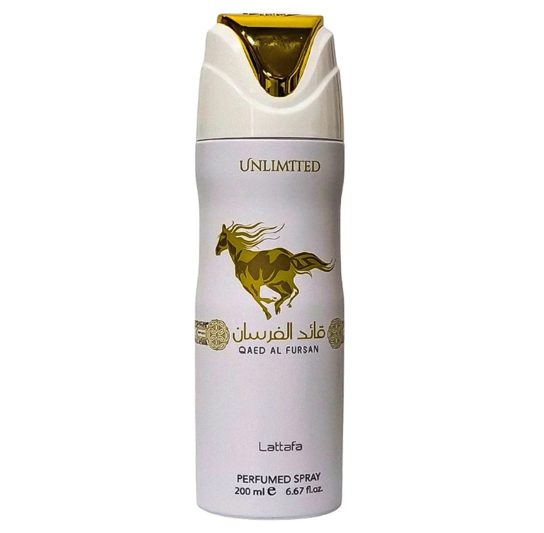 Qaed Al Fursan Unlimited Spray Corporal Lattafa Unissex