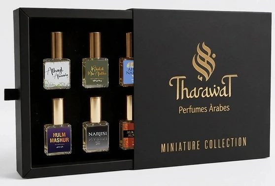 Kit Miniatura 6x12ML Tharawat Parfum