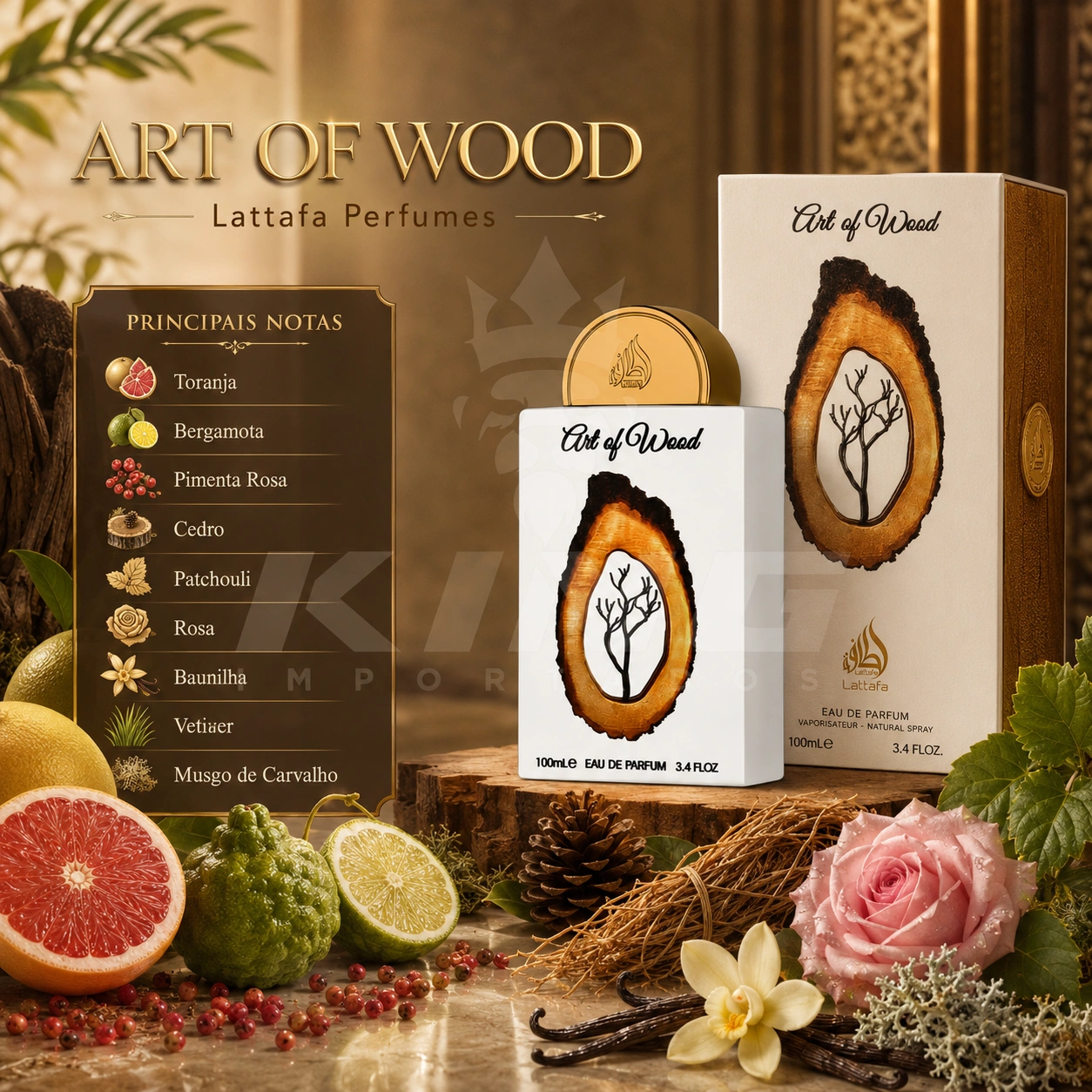 (MINIATURA) Art Of Wood Lattafa