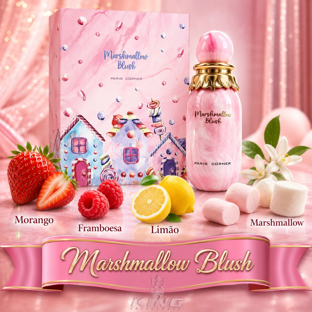 Marshmallow Blush PARIS CORNER Unissex