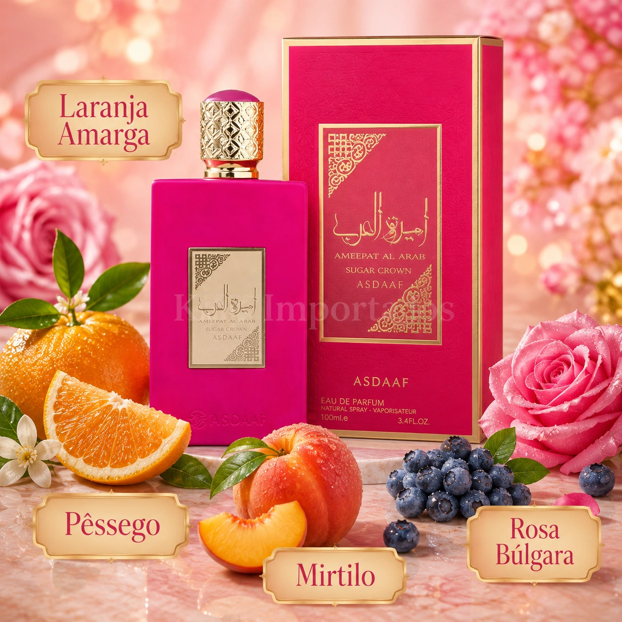 Ameerat Al Arab Sugar Crown Lattafa Feminino