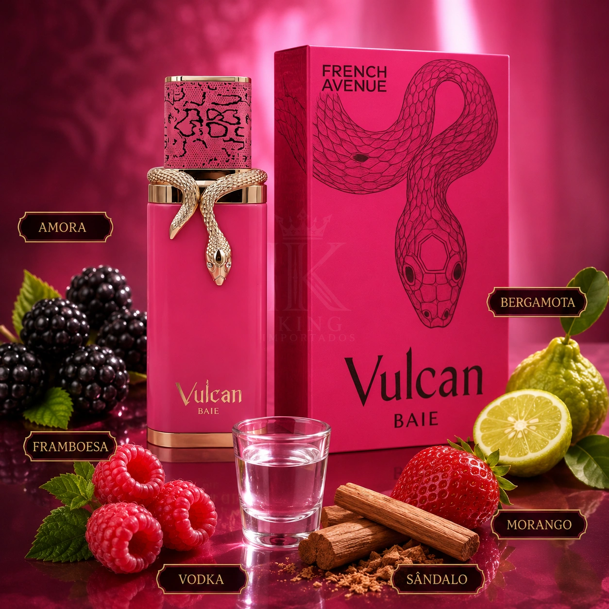 Vulcan Baie Extrait de Parfum French Avenue Unissex