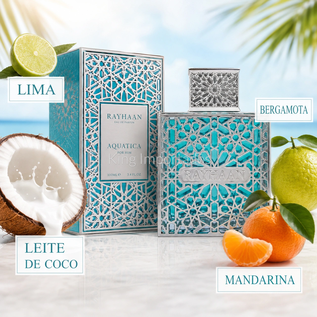 Rayhaan aquática EDP Masculino