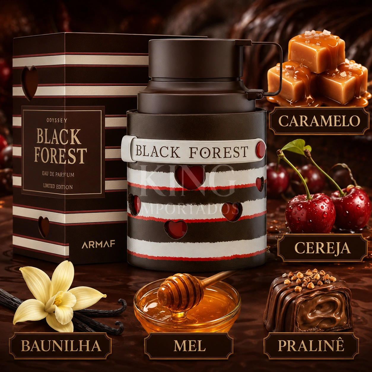 Odyssey Black Forest Dessert Edition Armaf EDP Unissex