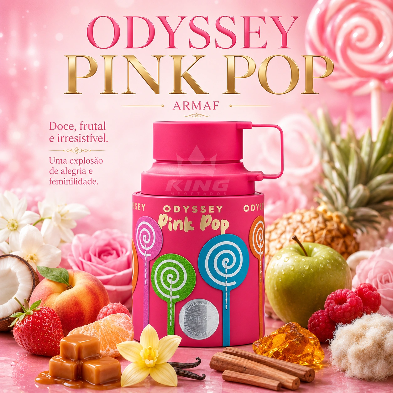 Odyssey Pink Pop Armaf EDP Feminino