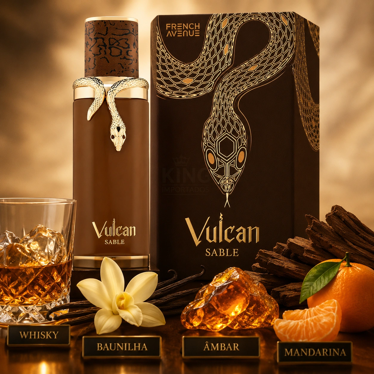 Vulcan Sable EDP French Avenue Unissex
