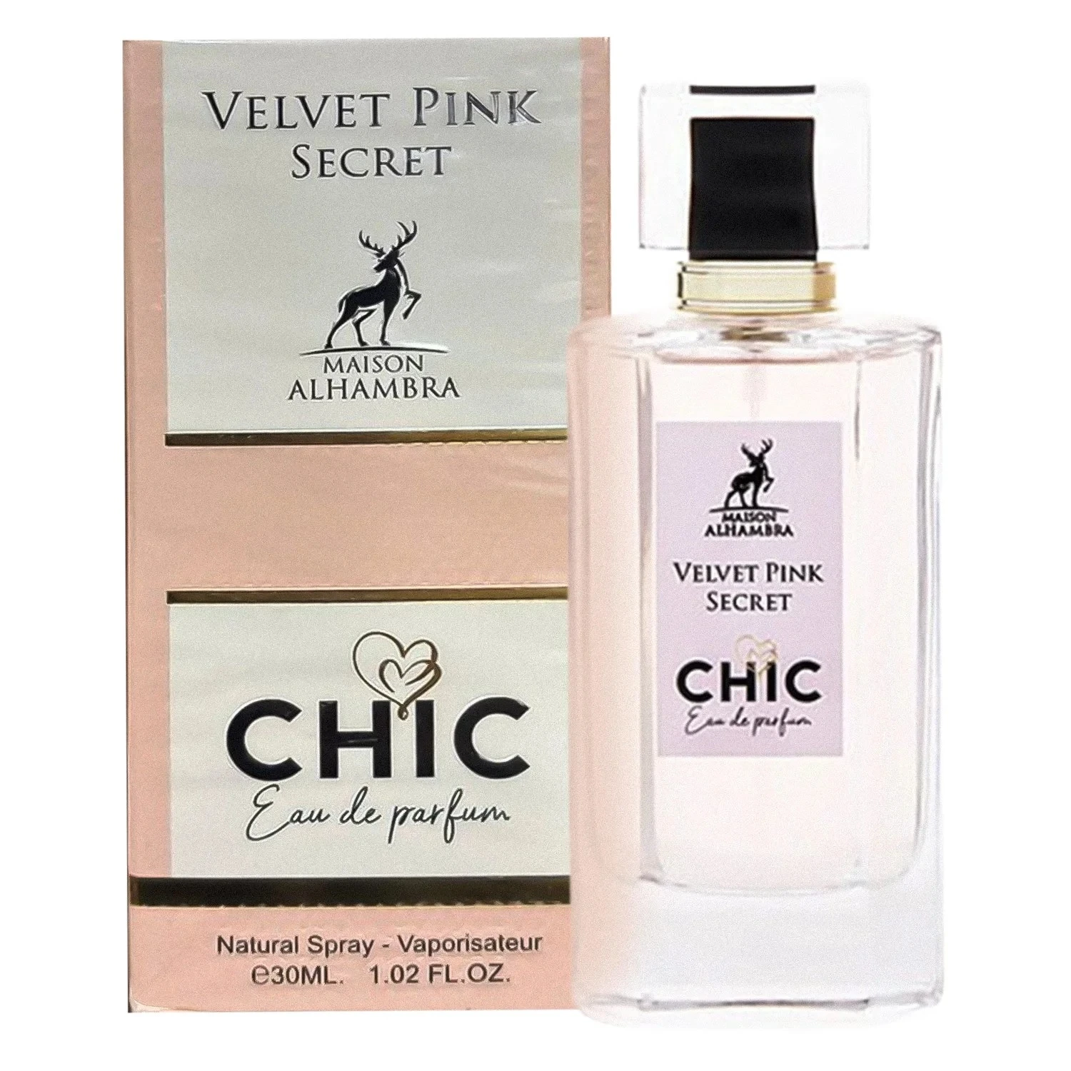 (MINIATURA) Chic Velvet Pink Secret Feminino