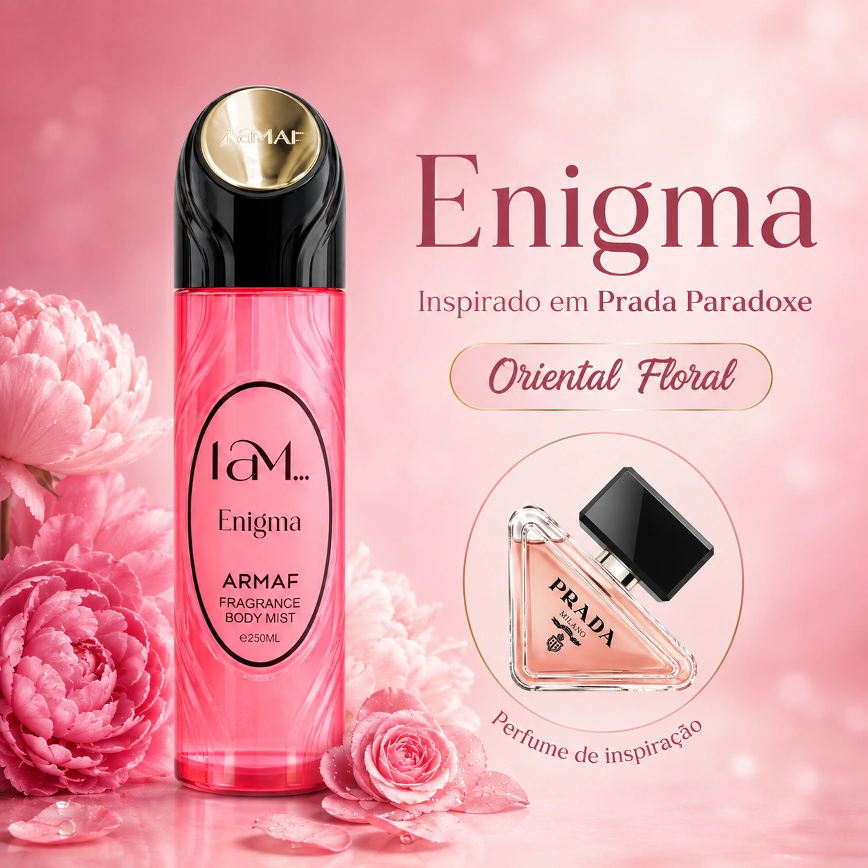 Enigma Romântico Body Mist