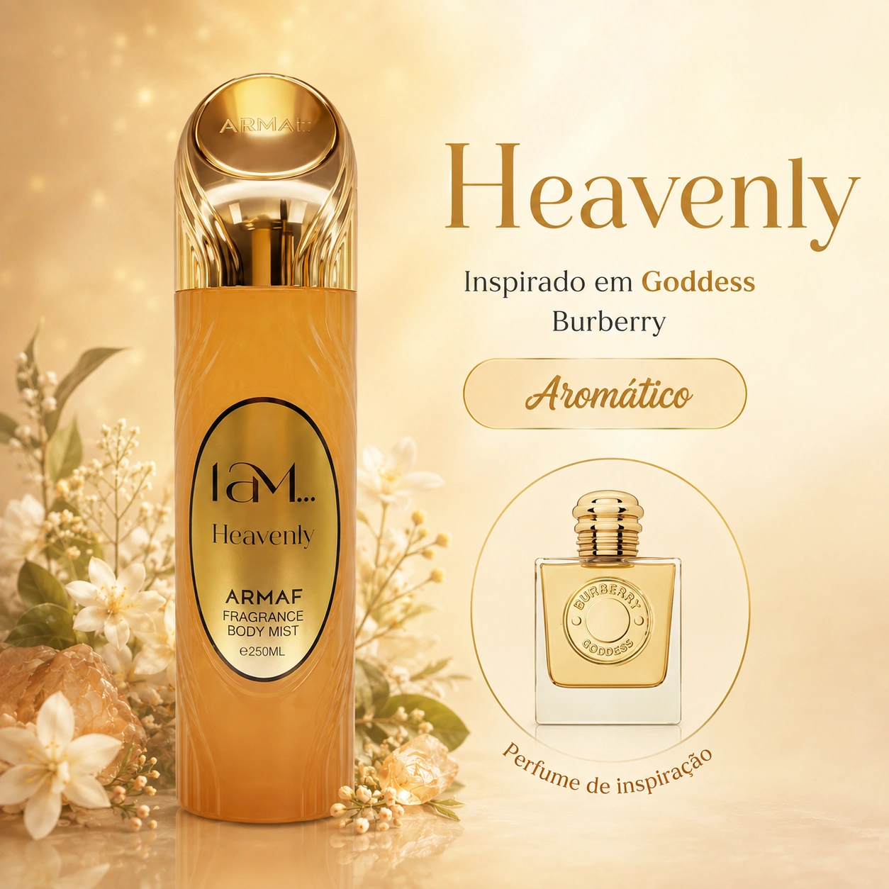 Body Mist Heavenly Amarelo