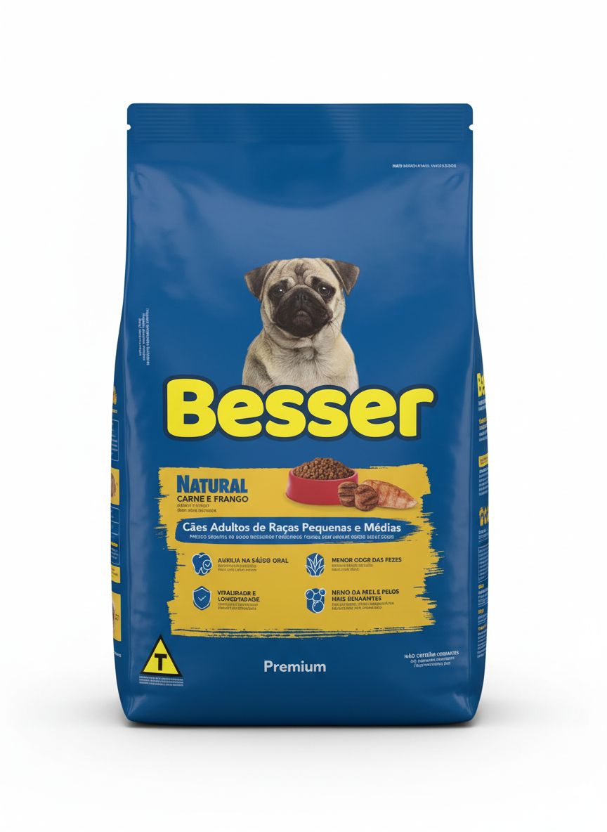 Besser PREMIUM raça pequena 10,1kg