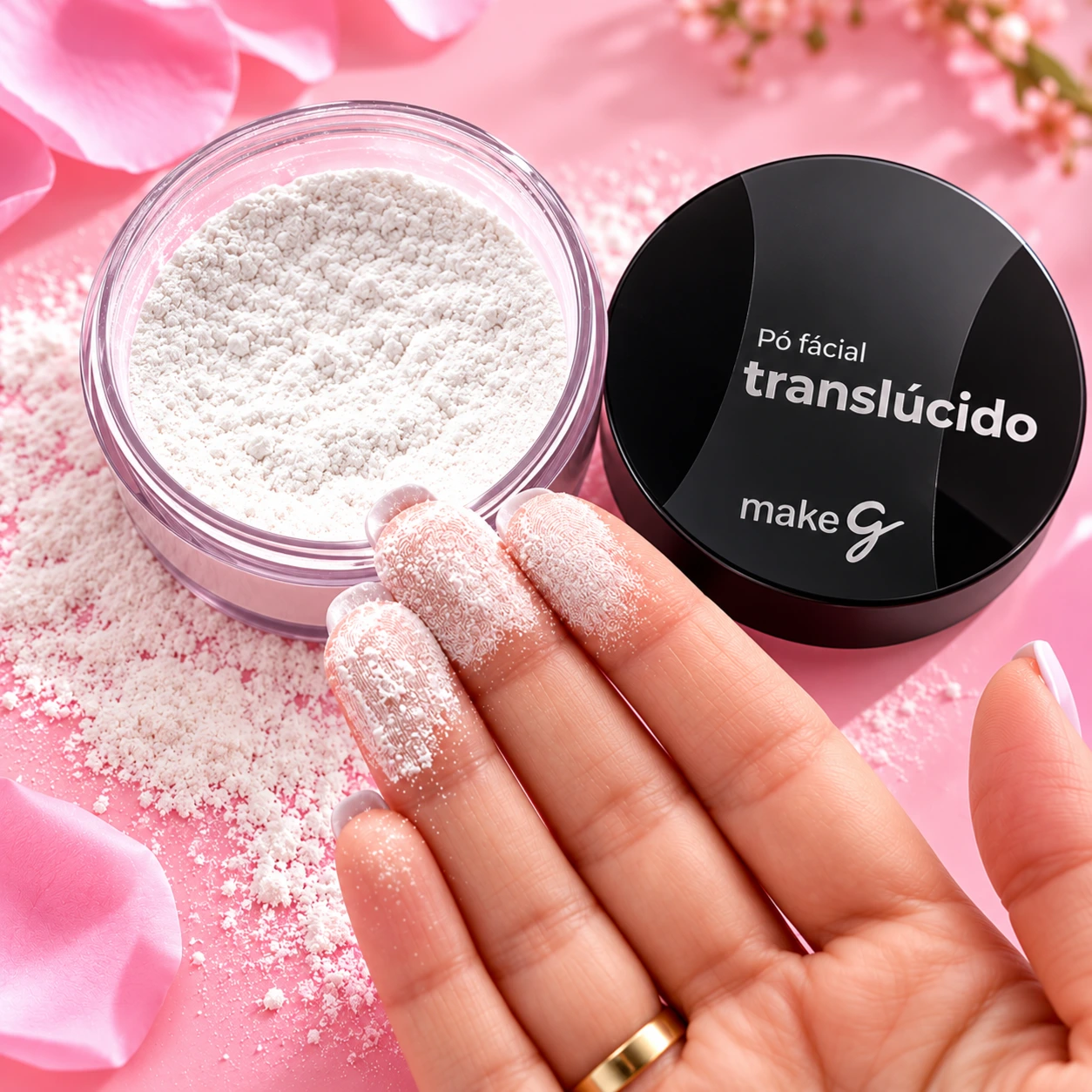 Pó Solto Translúcido (Branco)