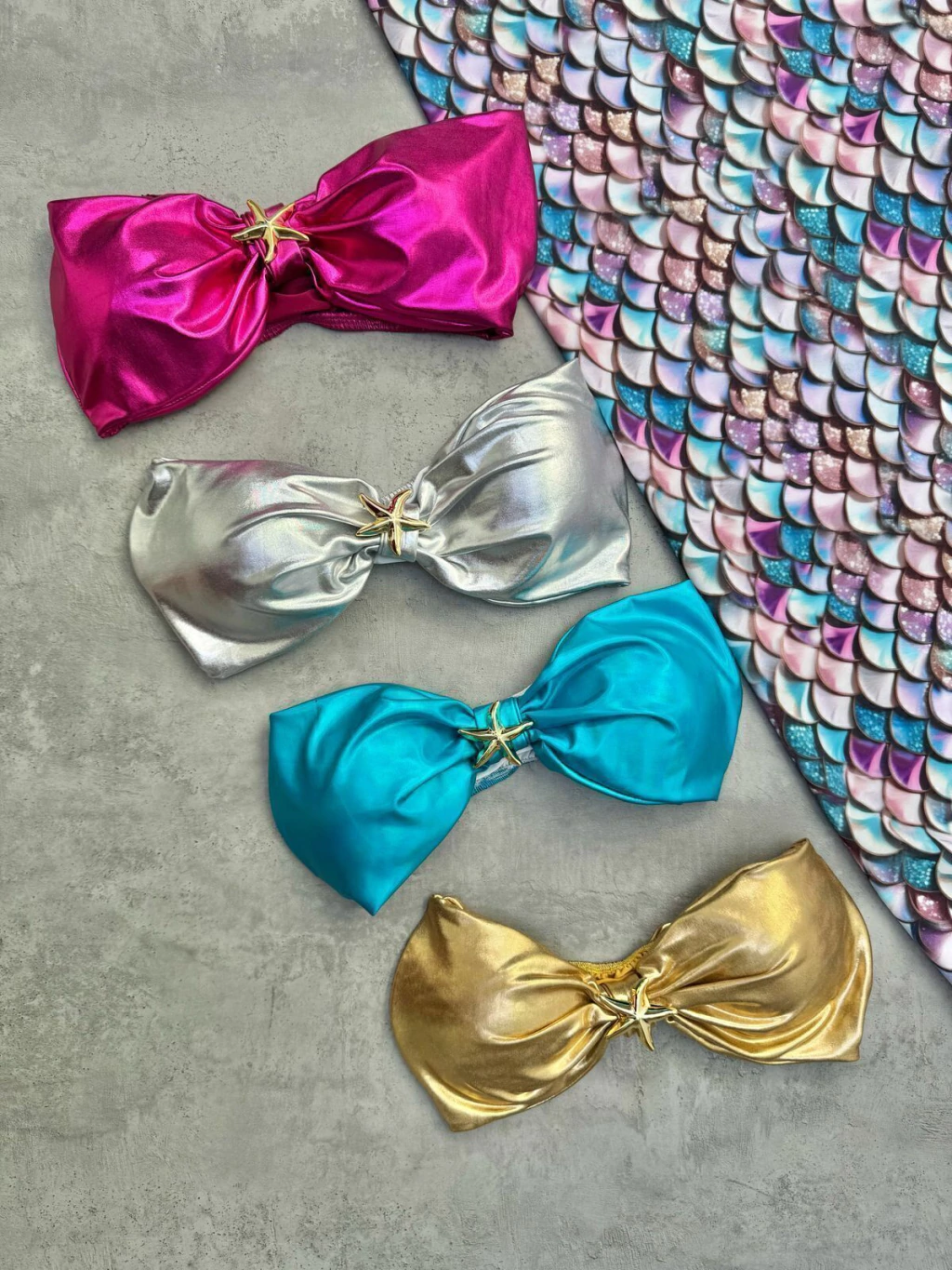 Cropped metalizado Faixa estrela Carnaval