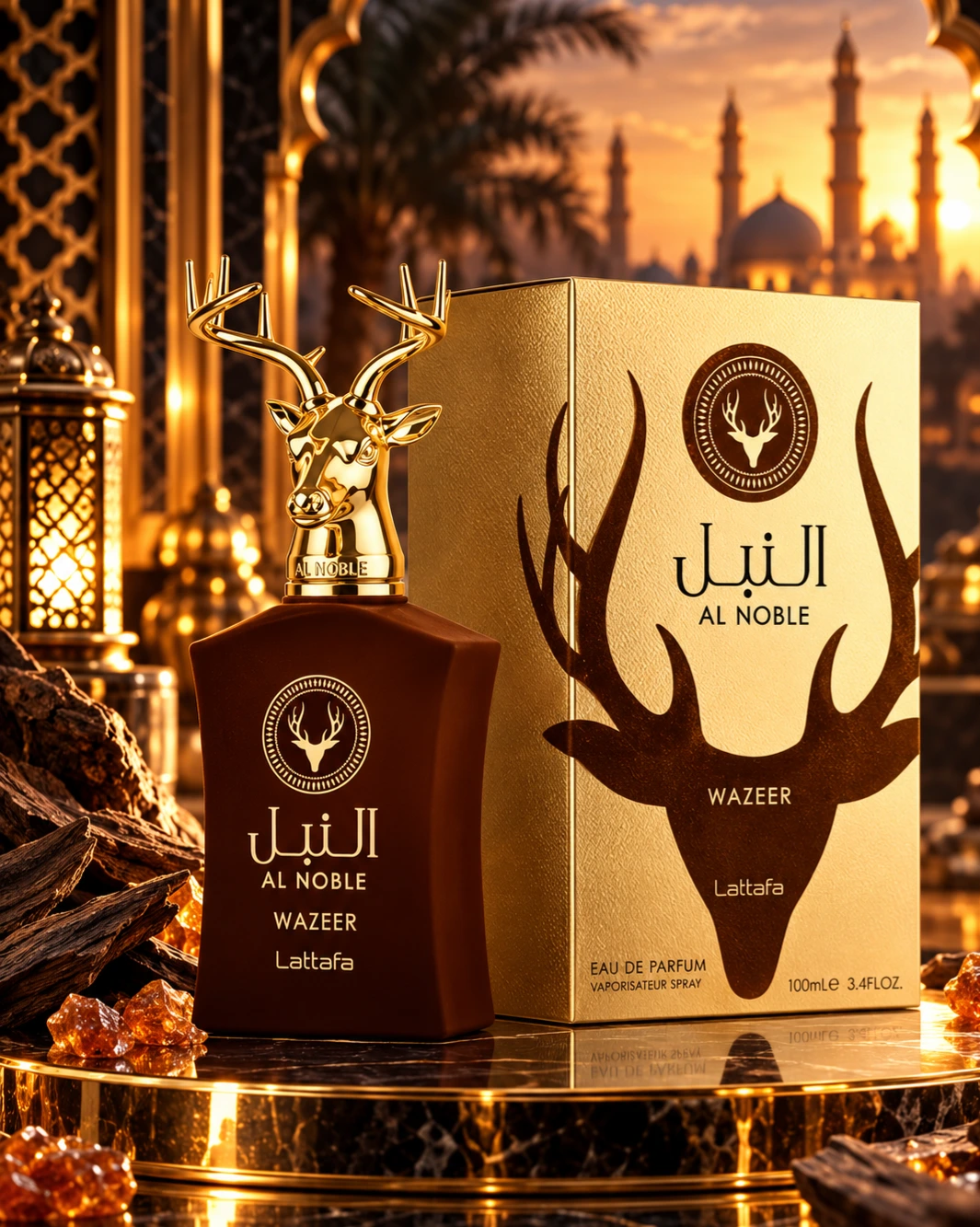 Perfume Lattafa Al Noble Wazeer Masculino – Eau de Parfum