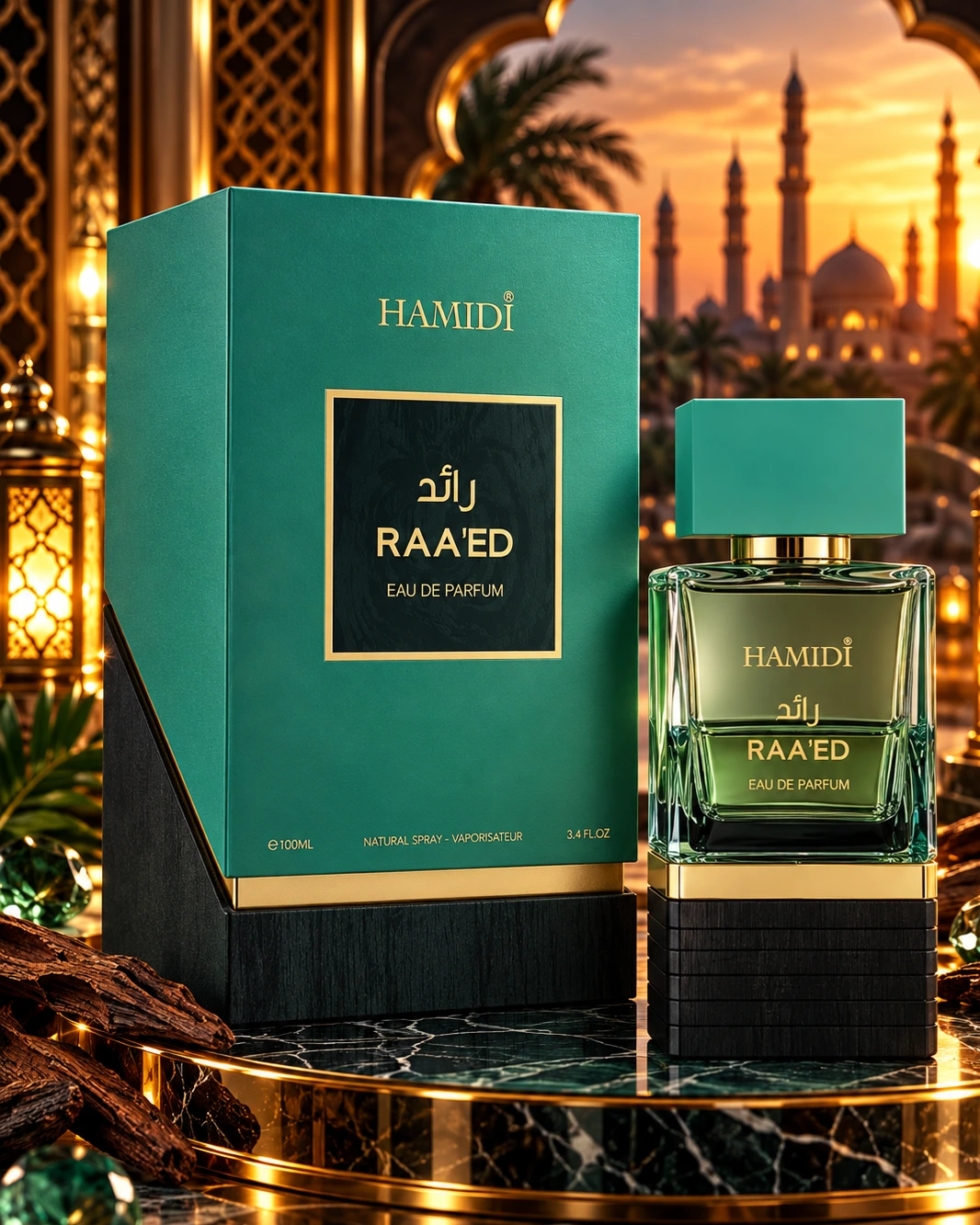 Perfume Unissex Hamidi Raa`ed EDP 100ml