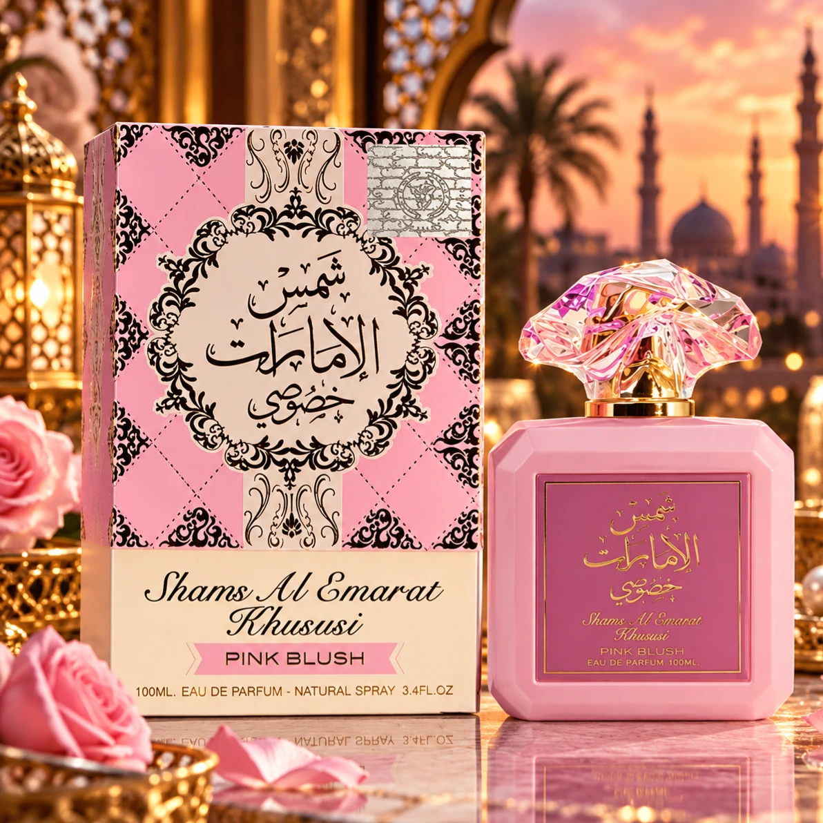 Perfume Ard Al Zaafaran Pink Blush Shams Al Emarat Khususi
