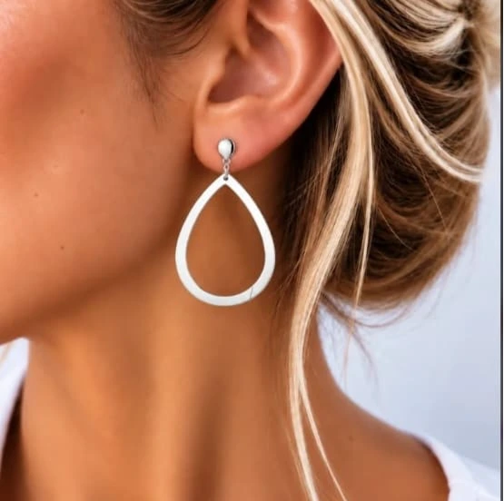 Brinco Fio de Gota Lisa