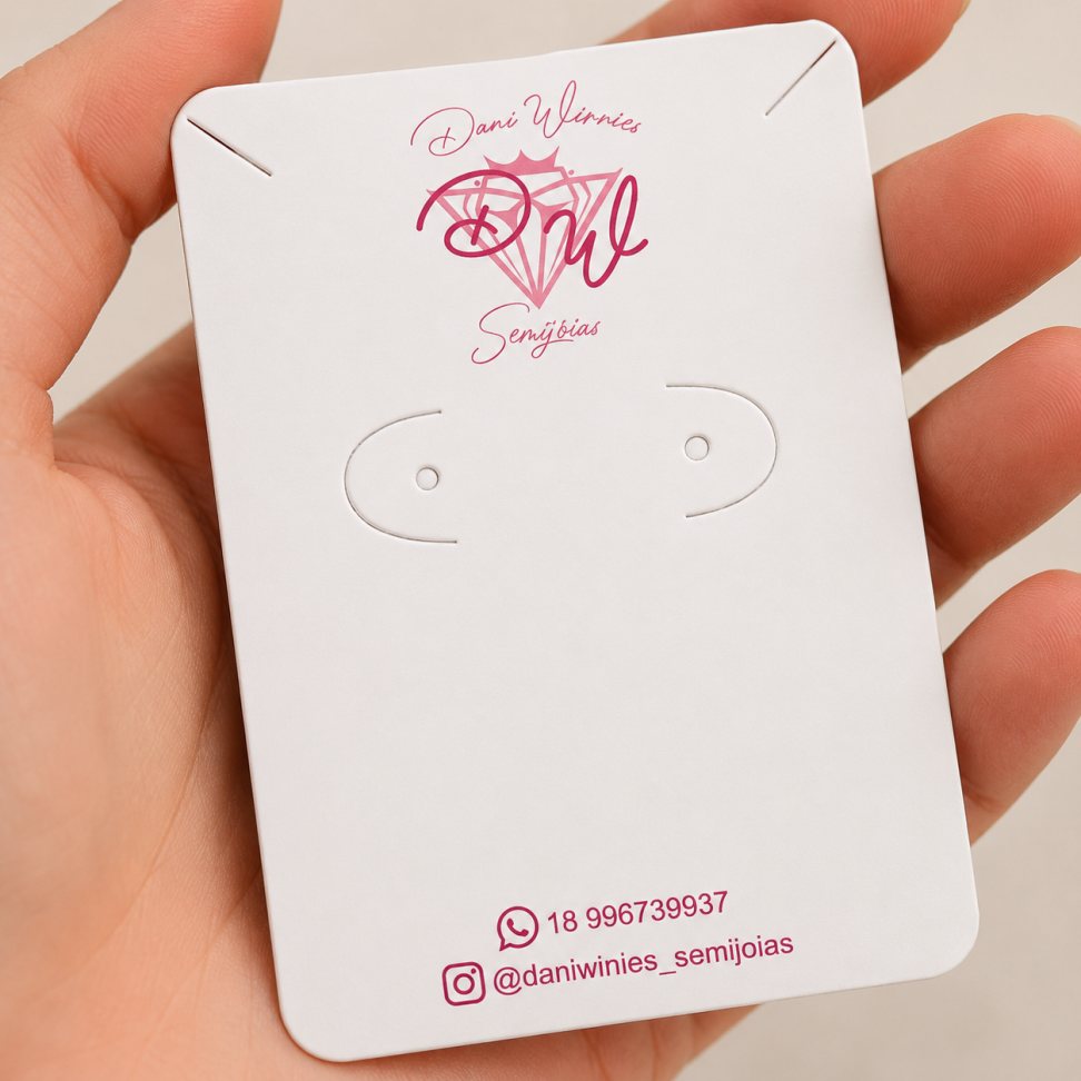 TAGS/Cartelas para joias - CONJUNTO