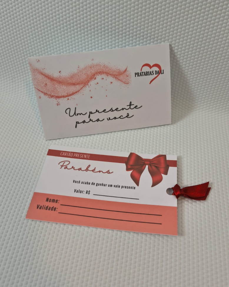Vale Presente Envelope Premium - Puxador
