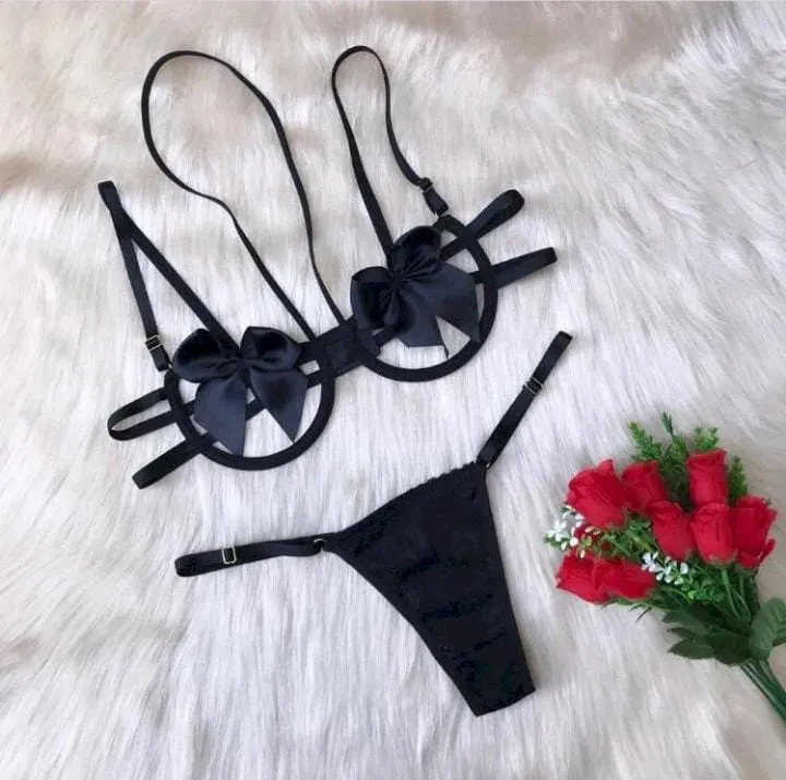 Lingerie laço com aro