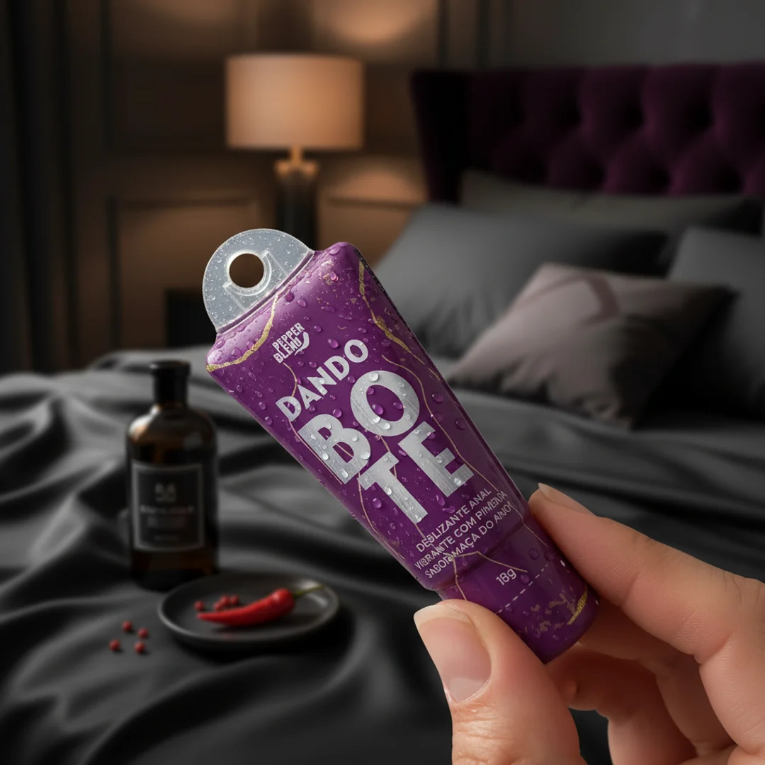 Dando o Bote Gel Deslizante Anal Vibrante