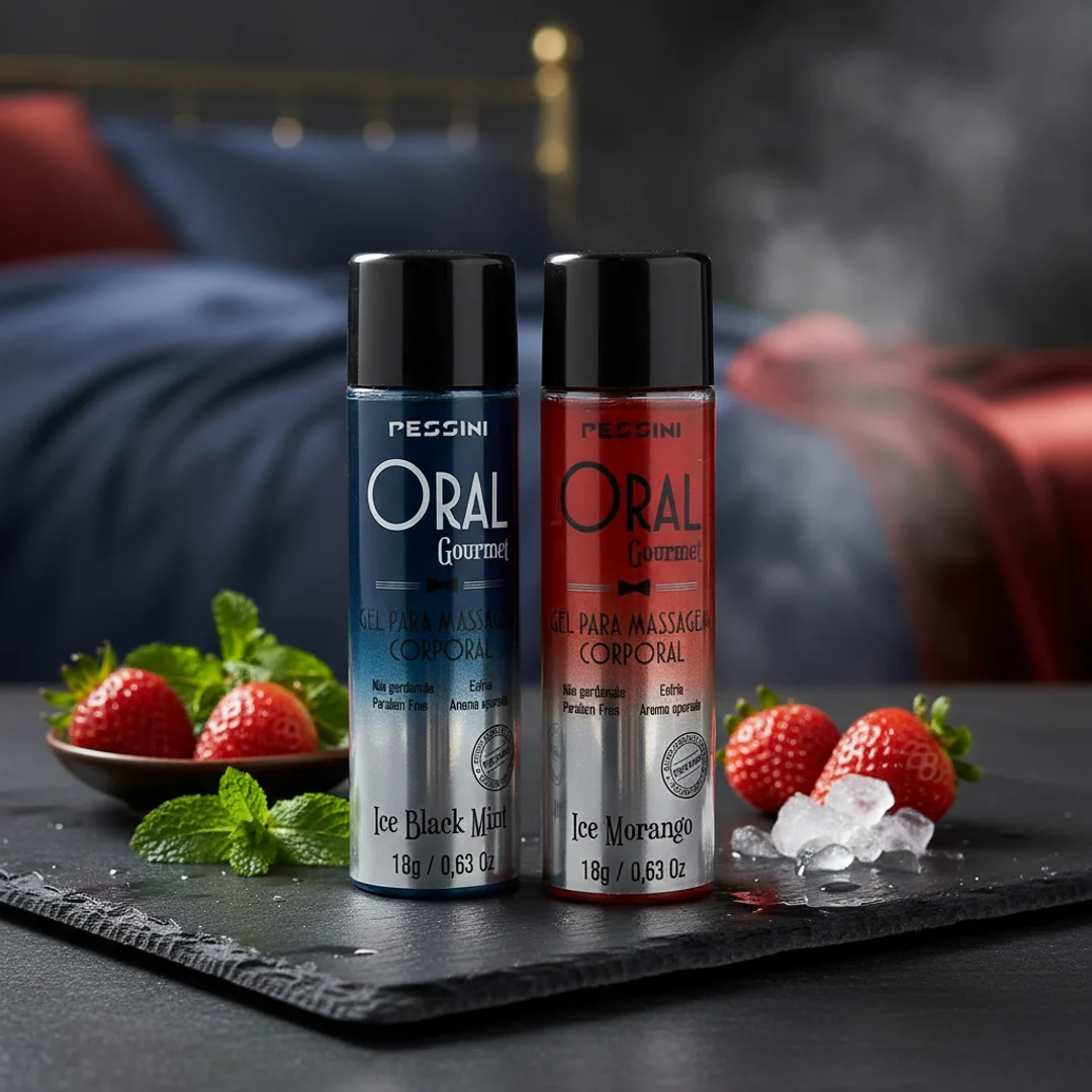 Oral Gourmet Mini Gel Beijável que Esfria