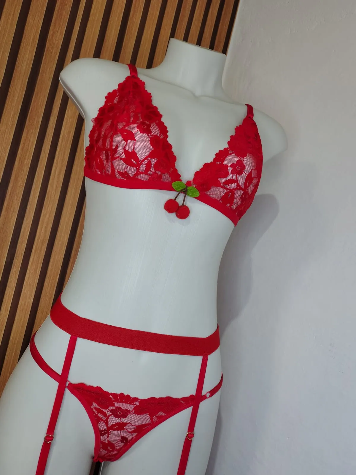Conjunto Trio Cerejinha