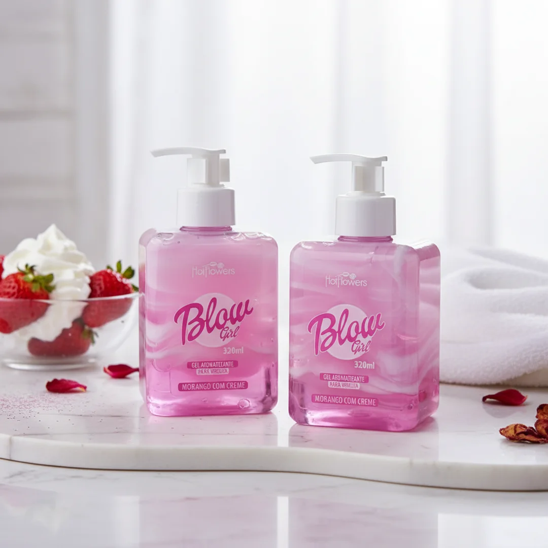 Blow Girl Gel Aromatizante Beijável Para Virilha