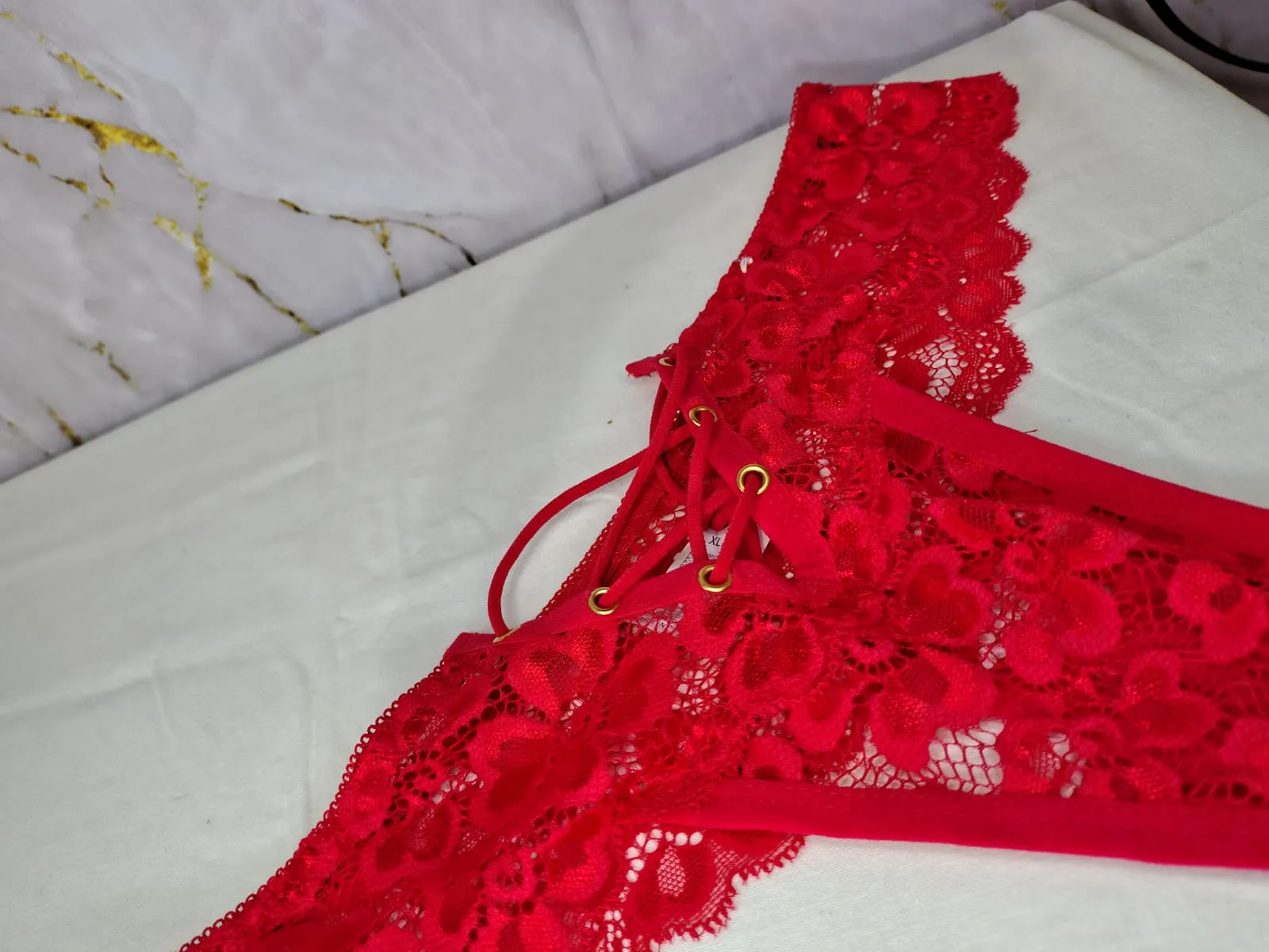 Calcinha amarração sensual