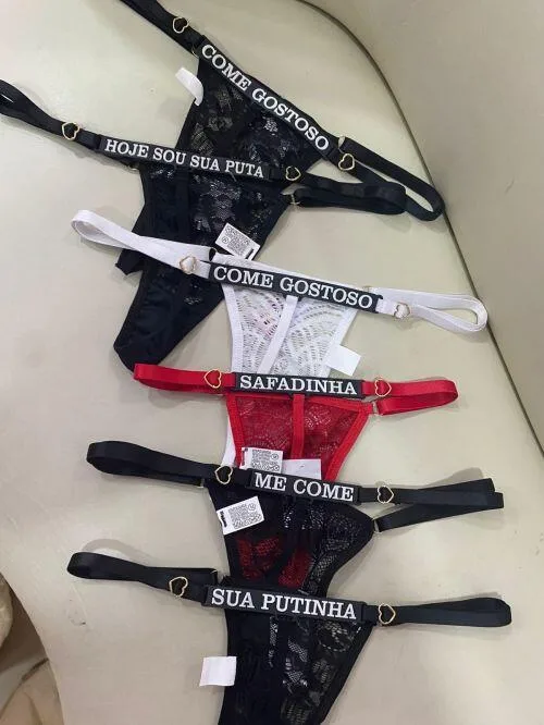 Calcinha Sapeka Renda - Acende no Escuro
