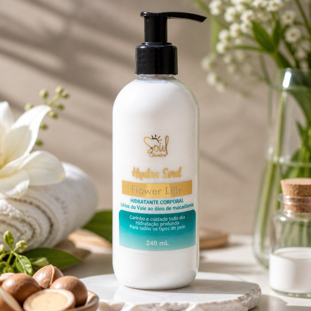 Hidratante Corporal Flower Lilly 240ml Soul