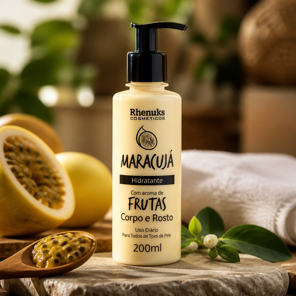 Creme Hidratante Corpo e Rosto 200ml Rhenuks