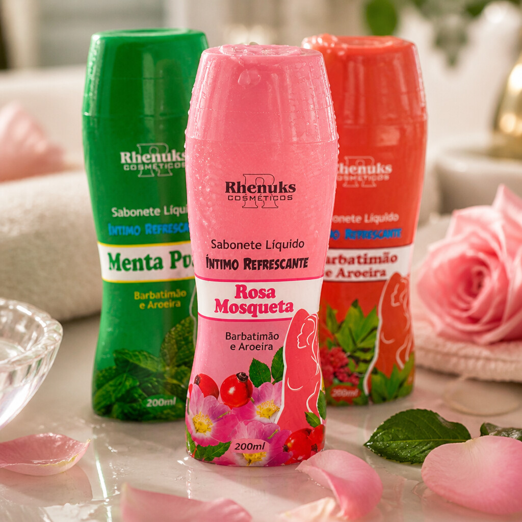 Sabonete Líquido Íntimo 200ml Rhenuks