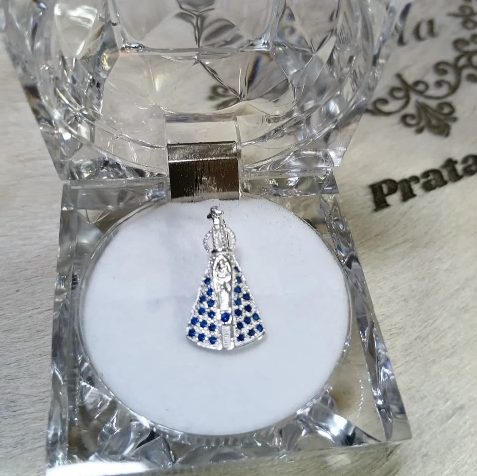 Pingente Nossa Senhora Aparecida Cravejado
