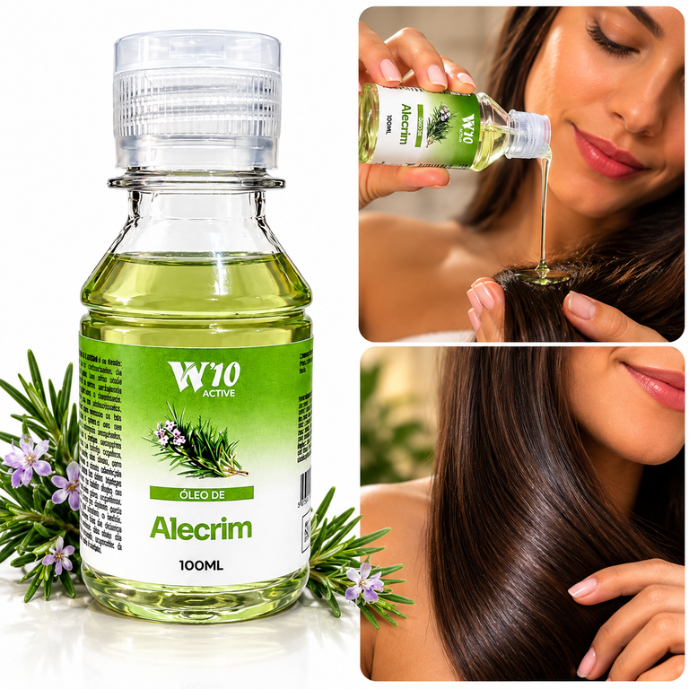 Óleo Capilar Alecrim 100 ml - W10 Active