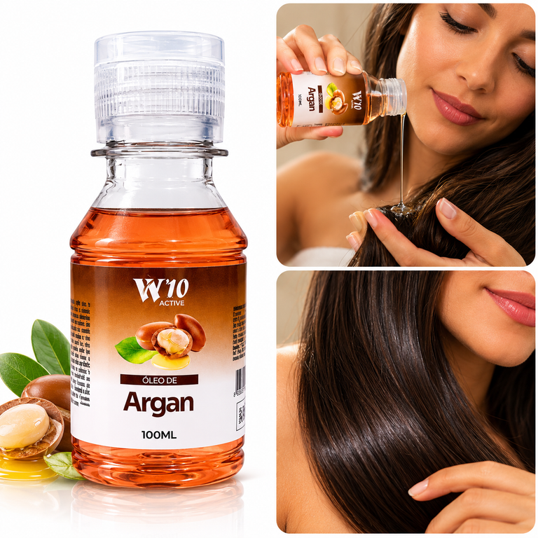 Óleo Capilar Argan 100 ml - W10 Active