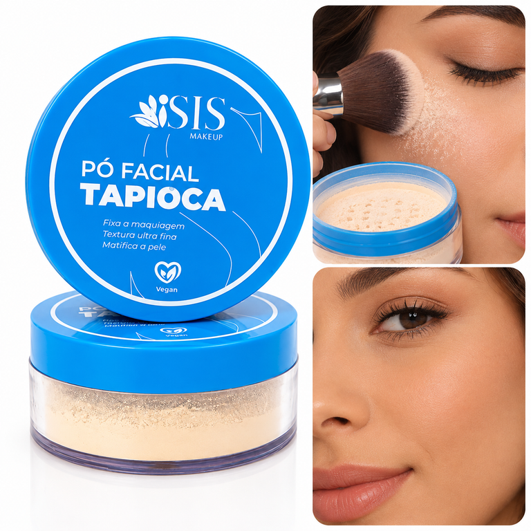 Pó Facial Tapioca Isis Makeup