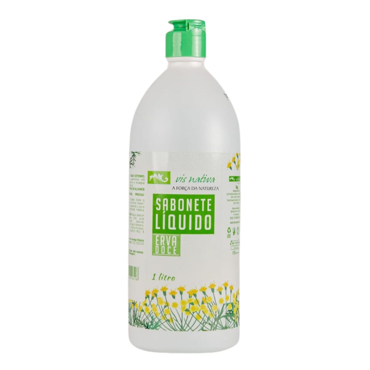 Sabonete Líquido Erva Doce - Vis Nativa - 1 Litro - Aroma Relaxante