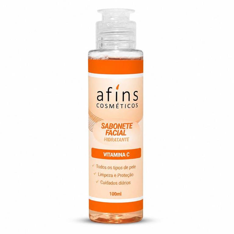Sabonete Facial Vitamina C 100ml - Afins