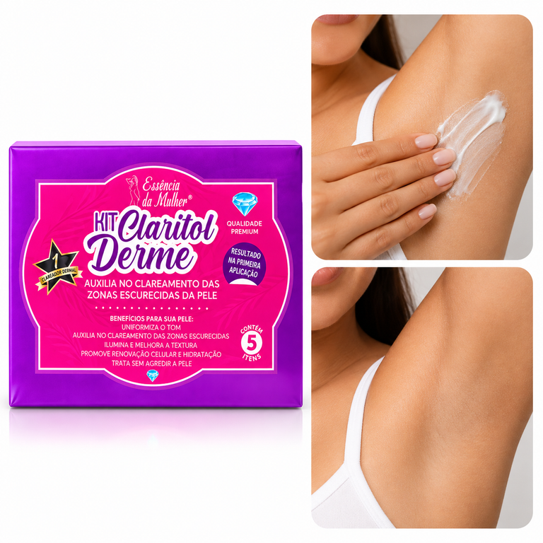 Kit Claritol Derme - Essencia da Mulher