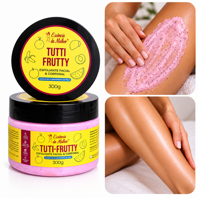 Esfoliante Tutty Frutti 300g - Essência da Mulher