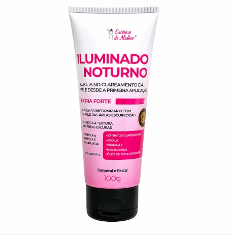 Iluminador Noturno Rosa Mosqueta 100g - Essência da Mulher
