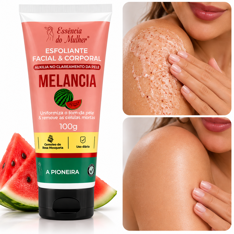 Esfoliante Melancia 100g - Essência da Mulher