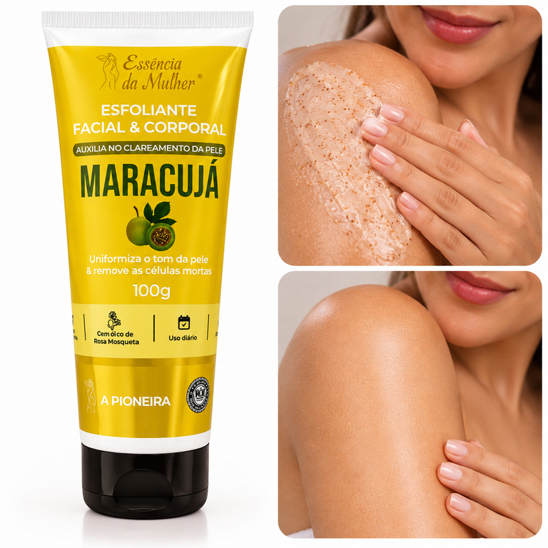 Esfoliante Maracuja 100g - Essência da Mulher