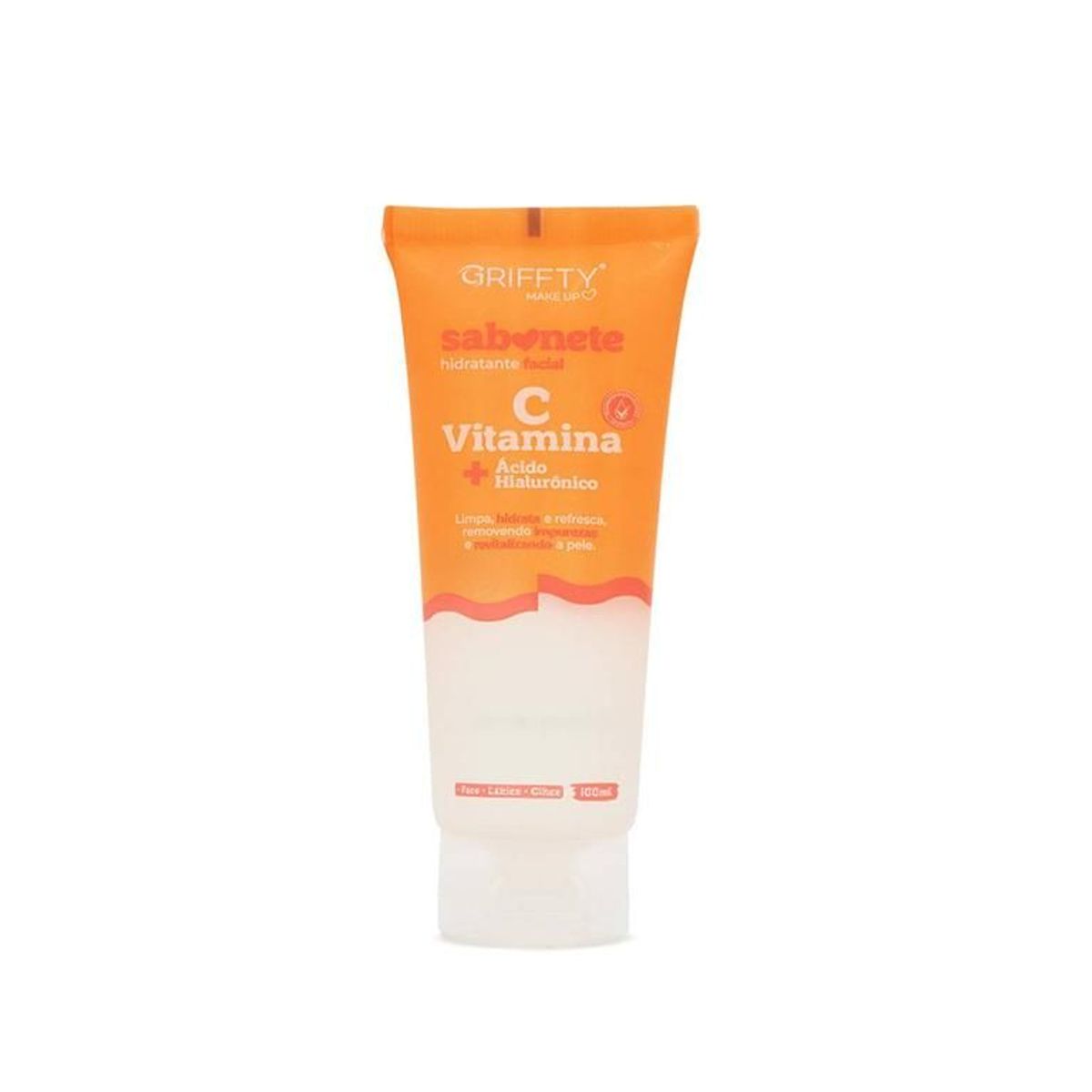 GEL ESFOLIANTE FACIAL - VITAMINA C- 100 ML - GRIFFTY MAKEUP